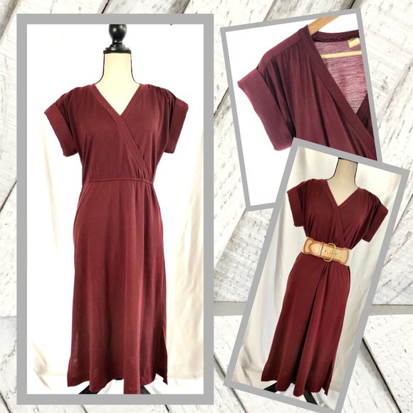 Vintage Dresses & Skirts - SALE! Vntg 1950's Style Rolled Sleeve House Dress